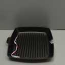 Staub American Grill Pan Cast Iron Suitable for Induction Cookers 30 cm Black