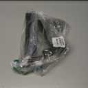 8 Pack - 10 inch Black Hidden L Shelf Bracket (1/5 Inch Thicked) Iron Floating Shelf Brackets Rustic Industrial Metal Brackets for Shelf Support