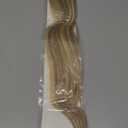 Hair Extensions Clip in Human Hair Extensions Blonde Mixed Light Blonde Highlighted 70g 22in 7 Pcs Natural Soft Hair, Can Be Styled Long Hair (22"#16P22)