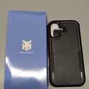 RonShieh for iPhone 17 Case [Shockproof] [Dropproof] [Heavy Duty Protection] [Pocket-Friendly] Slim & Tough Non-Slip Protective Phone Cover for iPhone17 6.3inch, Black