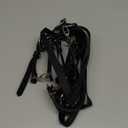 Punk Belt Black Pu Leather Harness Belt for Women Goth Body Adjustable Waist Belts