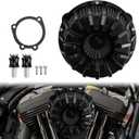 HDBUBALUS Motorcycle Air Filter Cleaner Intake Filter System Kit Fit for Harley Sportster XL883 XL883N XL883R XL883P XL1200 XL1200L XL1200X Iron 883 Forty Eight XL1200X 2004-2022 Sportster accessories