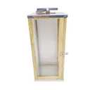 Metal And Wood Lantern