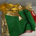 Christmas Balloon Garland Arch kit with Xmas Green Red White Candy Balloons Gift Box Balloons Red Star Balloons for Christmas Party Decorations