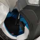 Youth Dirt Bike Helmet DOT Certified - Full Face Motorcycle Helmet for Off-Road, ATV, Street Riding, Includes Adjustable Goggles & Protective Gloves (Small, BLACK)