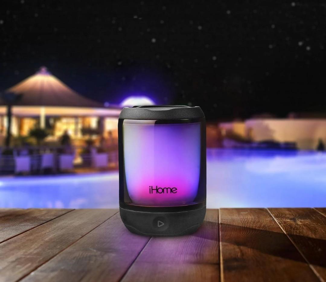 iHome PLAYGLOW MINI Waterproof Bluetooth Speaker
