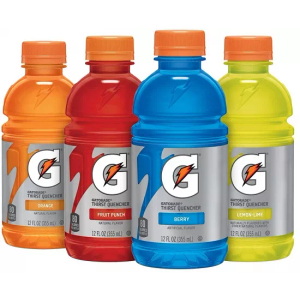 24 Pack Gatorade 12Fl Oz Berry, Orange, Lime, Fruit Punch