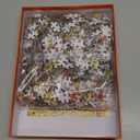 Galison Pumpkin Patch  1000 Piece Michael Storrings Jigsaw Puzzle Featuring Beautiful Artwork of A Pumpkin Patch During A Fall Day