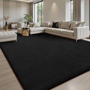 Sour Lemon 8x10 Area Rugs for Living Room, Soft Large Area Rug Fluffy Rugs for BedroomMachine Washable Area Rug Non Slip Carpet Rug for Living Room Playroom Kids Room Home Decor