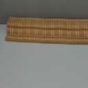 LazBlinds No Tools No Drill Cordless Bamboo Roman Shades, Light Filtering Window Treatment, Roll Up Bamboo Blinds for Windows 22.5'' W x 48'' H, Brown