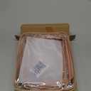 PACKISM TSA Approved Toiletry Bag - Clear Makeup Bag 3 Pack Medium, Quart Size Bag for 3-1-1 Liquids with Metal Smooth Zipper, Travel Makeup Bag for Women Men, Airport Airline Compliant Bag, Rose Pink, Medium Set (Standard)