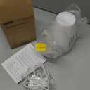 InnoGear Essential Oil Diffuser, Ultrasonic Diffusers for Home Aromatherapy Humidifier for Mother's Gift Bedroom Room 7 Colors LED 2 Mist Mode Auto Off, Basic White