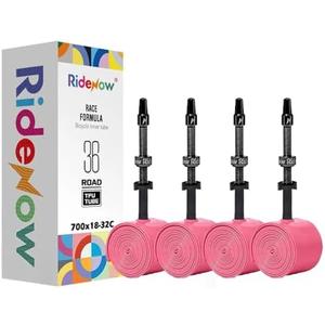 1 Pack Ridenow TPU Tubes 700x18-32c Inner Tubes, 45/65/85mm Metal Presta Valve with Removable Core