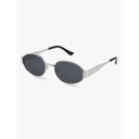 livho Retro Polarized Sunglasses - UV400 Protection, Oval Shape, Metal Frames - Matching Soft Case Inlcuded
Color: Grey/Silver