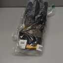 Carhartt Men's Waterproof Insulated Knit Cuff Glove, Tarmac Black, Size: X-Large