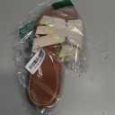 Women's Casual Round-Toe Flat Sandals, Comfortable Slip-On Slide Sandals for Everyday Wear, 40