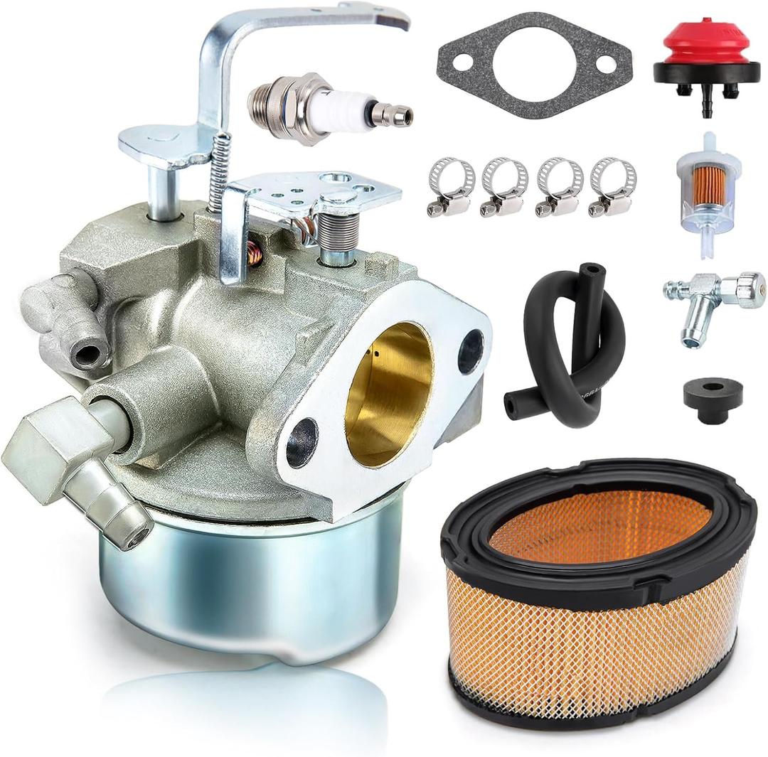 640152 Carburetor for Tecumseh 640152A 640023 640051 640140 640260B HM80 HM90 HM100 8-10 HP Engine Snow Blower Mower 5000w Generator (6)