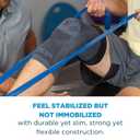 OrthoSleeve Stabilizing Compression Knee Brace KS8 with Patella Stabilizer Ring, Stability Splints and Adjustable Top for Knee Pain, Arthritic Knees, Post-Surgery and Swelling (X-Large)