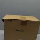 Liliful 4 Pcs Large Outdoor Christmas Ornaments Plastic Jumbo Fillable Balls Ornament Big Xmas Tree Hanging Decoration for Home Outside Holiday Lawn Yard Party (Glitter Gold)