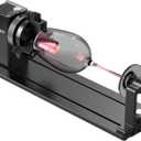 Creality Rotary Roller Pro, Laser Engraver Accessories 3-in-1 Kit for Falcon and Other Engraving Machines, Jaw Chuck for Glass, Cylindrical Objects, Ring, Cups, Pens
