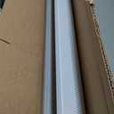 Baseboarders Basic Series 4 ft (48 in) Galvanized Steel Slip-On Baseboard Heater Cover, Rust Resistant, White, for Hydronic Hot-Water Systems