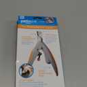 Allstar Innovations PetiCare LED Light Pet Nail Clipper- Great for Trimming Cats & Dogs Nails & Claws, 5X Magnification That Doubles as a Nail Trapper, Quick-Clip, Steel Blades
