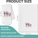 Christmas Wine Kitchen Towels, Funny Wine Gifts Dish Towels Tea Towels for Kitchen, Gifts for Wine Lovers Hand Towels for Bathroom, Wine Gifts for Women Men, Wine Kitchen Decor, 16x24 Inch