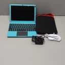 10.1Inch Laptop,Quad-Core Processor with Android 12.0 OS,2GB RAM,64GB EMMC,Built-in Camera,WiFi,USB Interface,Tpye-C Charging for Learning and Entertainment (Blue 2GB+64GB)