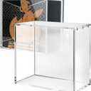 ETB Case, Clear Acrylic ETB Protector for TCG Elite Trainer Box | 5mm Thick with Magnetic Lid, UV Blocking & Dust Proof ETB Display Case | Stackable Storage Showcase for Collectors