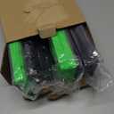 Magnetic Socket Organizer Holder Set For Tool Box Drawer, Toolbox Organization Including 1/4", 3/8" and 1/2" Drive Metric SAE Socket Trays (Sockets are not Included) (Green+Black)