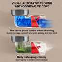 Sink Trap 1 1/2'' P-Trap Replacement Upgrade Visible Sink Drain Backflow Preventer for Kitchen, Bathroom,RV Garbage Disposal Sink Drain Fittings
