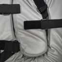 Toilet Seat Cushion with 2-inch High-Density Foam,Toilet Seat Riser-Suitable for Standard,Elongated Toilet Seats Commode Chairs Raised Toilet Seats(Grey) (Gray)