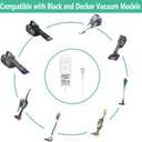 Replacement Adapter for Black and Decker HHVK515J00FF HHVK415B01 HHVK515JP07APB HHVK515JP07 Handheld Vacuum, Charging Cord Compatible with Black + Decker 90602523-04