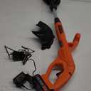 BLACK+DECKER 20V MAX String Trimmer Edger Cordless, 10-Inch Electric Weed Wacker with Automatic Feed Spool Kit (LST201)