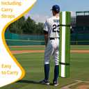 Thickened Baseball Hitting Mat, 4'11" x 4'11"
