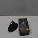 Perixx PERIMICE-713L, Wireless Ergonomic Left Handed Vertical Mouse, 6 Buttons Design, 3 Level DPI, Black, Medium