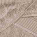 Elvana Home Ultra Soft 6 Pack Cotton Towel Set, Contains 2 Bath Towels 28x55 inch, 2 Hand Towels 16x24 inch & 2 Wash Coths 12x12 inch, Ideal Everyday use, Compact & Lightweight - Tan