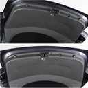 LUCKEASY 2PCS Trunk Tailgate Mat & Rear Bumper Guard for Tesla Model Y Juniper 2025 2026 Rear Door Back Protective Liner & Trunk Bumper Guard Sill Cover Cargo Protector Mat TPE Black