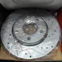 A-Premium 10.23 Inch (259.8mm) Rear Solid Disc Brake Rotors, 2-Pack