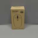 TECKNET Bluetooth Wireless Mouse (BT5.0/3.0 & 2.4G) Silent Click Compact and Portable USB Cordless Optical Computer Mice,Bluetooth Mouse for Laptop Computer Notebook PC,Purple