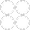 Tesla Wheel Cover 2026 Model Y|Wheel Rim Protector Fit Juniper 20" Helix 2.0 Wheels 4PCS ABS Guard Hubcap Cover for Curb Rash Prevention| Tesla Model Y Juniper Accessories 2025 2026 |Silver(Set of 4)