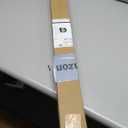 CENNBIE 35.5" x 16" Leather Desk Mat, Non-Slip Waterproof Extra Wide Desk Pad Protector, Computer Mouse Pad for Office Home (Grey)