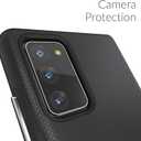 Crave Galaxy Note 20 Case, Shockproof Protection Dual Layer Case for Samsung Galaxy Note 20 (6.7 inch) - Black