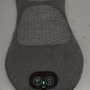 3-in-1 Back Massager with Heat & Vibration, Smooth Spine Triple Fusion Lumbar Support Pillow for Lower Back and Sciatica Pain Relief, Deep Tissue Relaxation for Bed or Office Chair