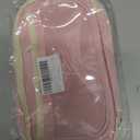 Large Pencil Pouch Big Pencil Case Big Capacity Aesthetic Pen Cosmetic Bag Pen Stationery Organizer Simple, College Office Home Travel Storage Bag (Pink)