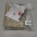 LazBlinds 100% Blackout Door Curtain, No Tools No Drill Cordless Blinds for Windows, Thermal Insulated UV Protection Privacy Window Curtains for French Door Front Door(26''W x 68''H, Beige, 1 Panel)