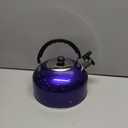 2.7 Quart (3 L) Tea Kettle, Food Grade Stainless Steel Teakettle is Best for Boiling Water, Brewing Tea, and Making Coffee (Dark Blue)