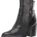 Sam Edelman women's Simona (5, Black Leather)