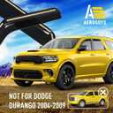 Extra Durable Window Deflectors in-Channel Window Visors Rain Guards Fit for Dodge Durango 2011-2026, Sun Visors, Wind Vent for Shades, Exterior Car Accessories - 4pcs. AG0871
