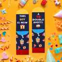 2 x 7th 8th 9th10th Birthday Gifts for Girls Boys Kids - Fun 7 8 9 10 Year Old Cute Socks Easter Gifts Stocking Stuffer